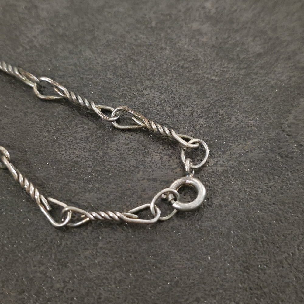 Vintage Magnifying Pendant Necklace Mid-Century Revival - Picture 5 of 7